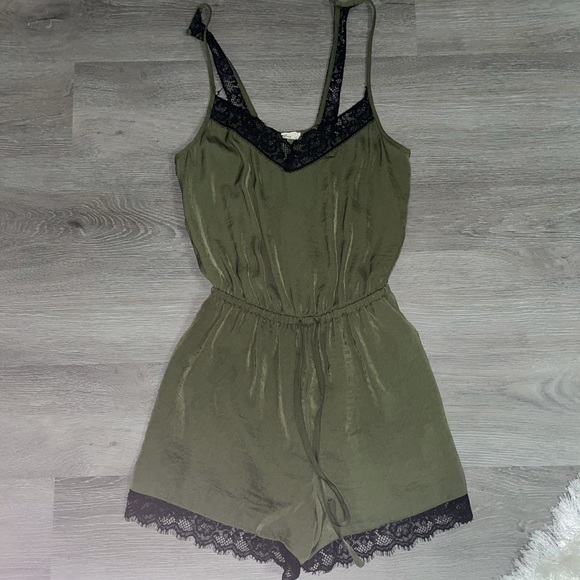 Hollister Pants - Hollister Satin Romper